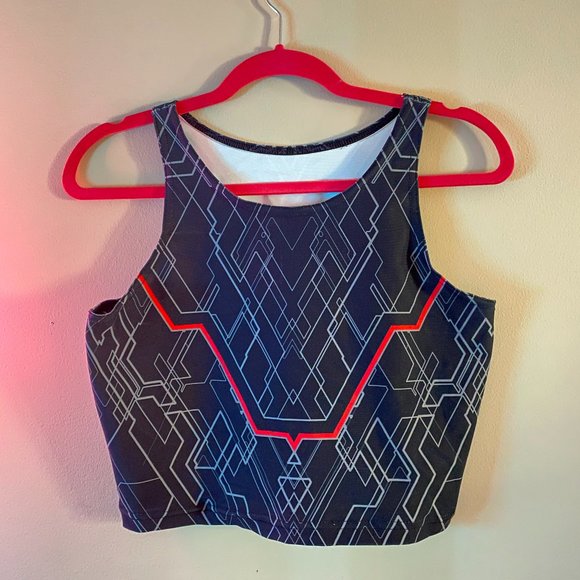 Dustrial Tops - PROXIMA BLVCK SPORT CROP TOP